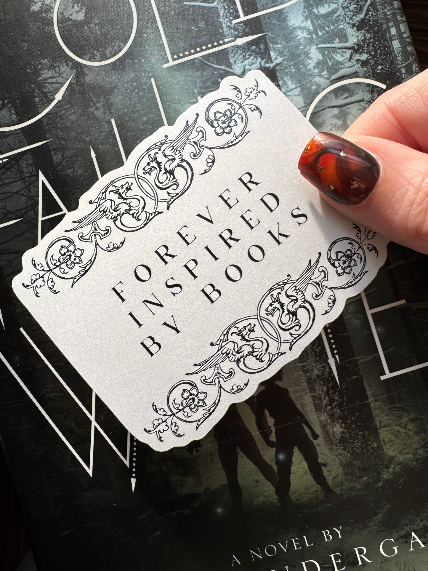 Inspired by Books Sticker