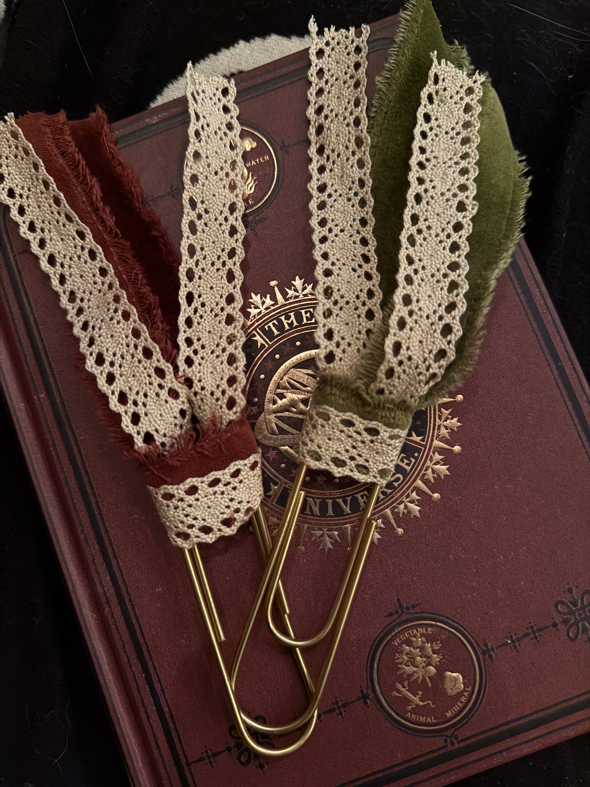 Cottagecore Ribbon Paperclip Bookmark – BibliOddities