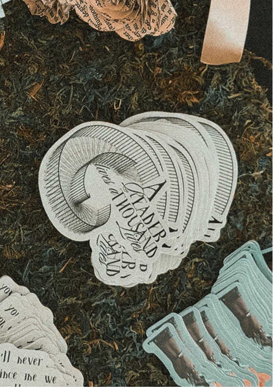 1,000 Lives Sticker