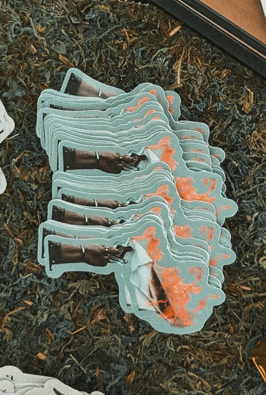 Molotov Cocktail Sticker